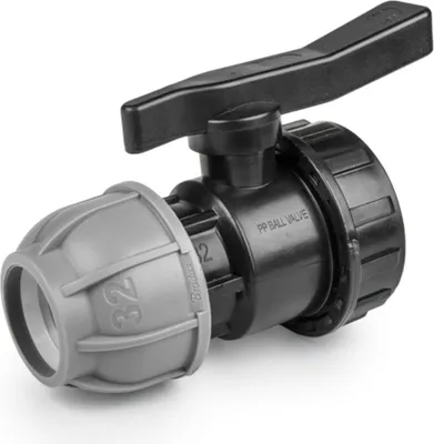 Produktbild von PE Kugelhahn mit Innengewinde für PE-Rohre 25mm x 3/4"