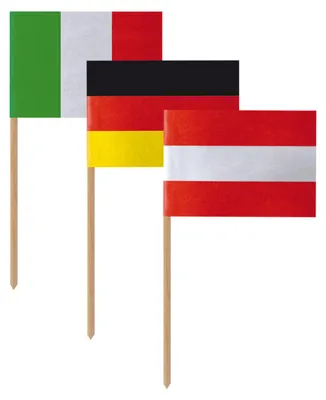 Produktbild von 5000x Fahnenpicker Ländermix International 6,8 cm
