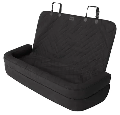 Imagen del producto de Asiento para perros y transportín para el asiento trasero