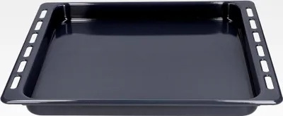 Produktbild von Kompatibel/Ersatz für Brastemp Backblech Fettpfanne Auffangblech Bratenblech emailliert hoch 445x375x39mm Whirlpool Indesit Backofen