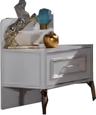 Produktbild von Schlafzimmer Set Bett Nachttisch Schminktisch Spiegel Schrank 6tlg Modern Stil