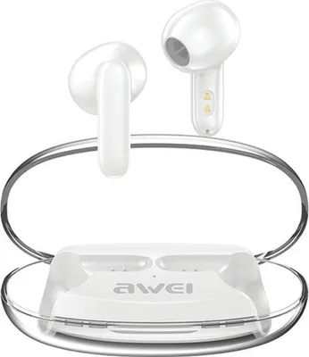 Image de Awei Bluetooth headphones 5.3 T85 ENC TWS White