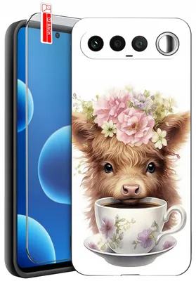 Productafbeelding van Beschermhoezen voor de Realme 16 5G – Designs | Mat siliconen hoesje + 9H-glas