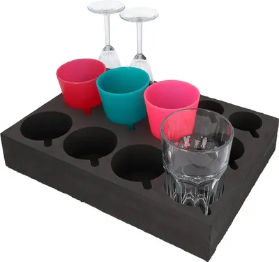 Produktbild von Cartrend Glas- und Tassenhalter für 13 Tassen
