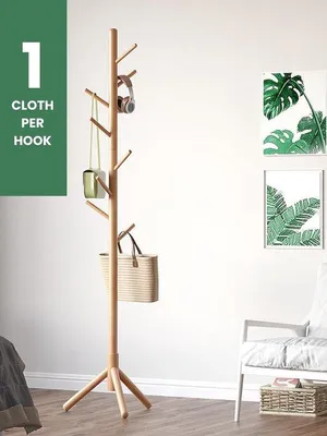 Produktbild von Famanu Standgarderobe mit 8 Haken - Modernes Design