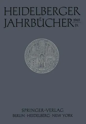 Obrázek produktu pro Heidelberger Jahrbücher