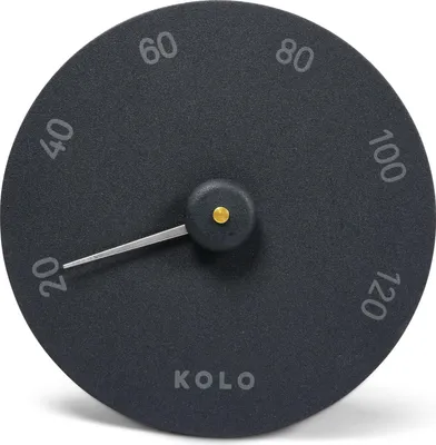 Produktbild von KOLO Sauna Thermometer Schwarz