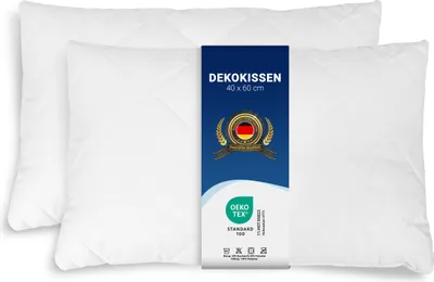 Produktbild von 2er Set Kissen Dekokissen, 40x60 cm, kochfest