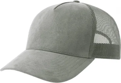 Image de Atlantis - Casquette Trucker "Rapper" Durable pour Homme/Femme Unie AB658 (Taille unique) (Gris)