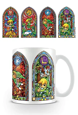Produktbild von PYRAMID The Legend Of Zelda, Einzelbild, 0,315 l, Mehrfarbig, Weiß, Glas, Universal, 1 Stück(e)