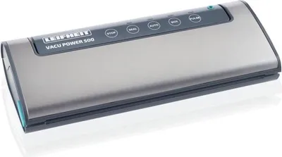 Immagine prodotto di Sottovuoto per alimenti LEIFHEIT Vacu Power 500, 12 l/min, incl. 10 sacchetti, grigio