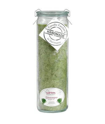 Produktbild von Candle Factory Big Jumbo Zitronengras Duftkerze Dekokerze 306121