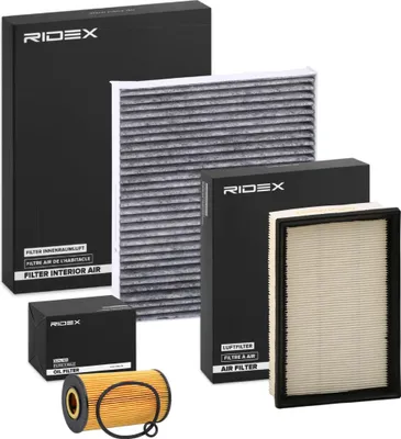 Produktbild von RIDEX Filterset Inspektionspaket Filtersatz für OPEL Mokka / Mokka X (J13)