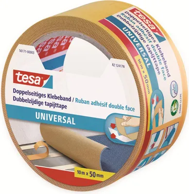 Produktbild von Tesa Klebeband universal 10m:50mm doppelseitig