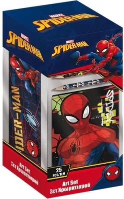 Immagine prodotto di Libro da colorare di Spiderman con astuccio per matite