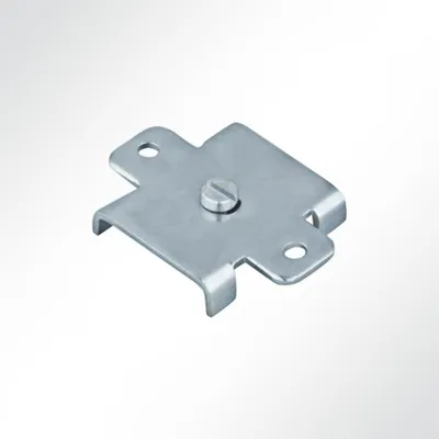 Produktbild von Lysel® Deckenhalterung Deckenbefestigung Schienenhalter für Laufschiene 25x19mm (50 Stück)