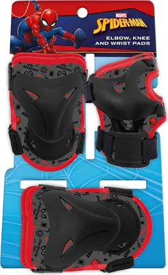 Image de Genouillères et coudières Spiderman Boys - Une protection parfaite pour les petits aventuriers