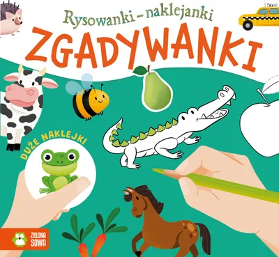 Produktbild von Zgadywanki. Rysowanki-Naklejanki