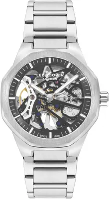 Obrázek produktu pro Pánské hodinky LEE COOPER LC07905.350 z nerezové oceli v módním designu skeletonu.