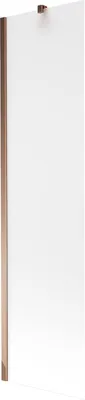Produktbild von Mexen Next Badewannen-Faltwand 1-teilig 50 x 150 cm, Milchglas, Roségold - 895-050-000-00-30-60