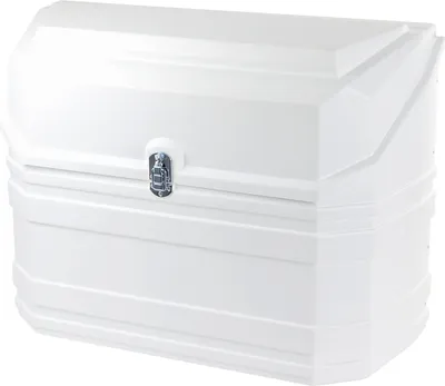 Produktbild von Gasflaschenkasten für 2 Gasflaschen 11 Kg | gerade Rückwand | Weiß