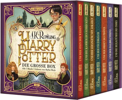 Produktbild von Harry Potter. Die große Box zum Jubiläum. Alle 7 Bände.