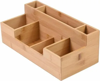 Obrázek produktu pro Organizér na psací potřeby, bambus, 30 x 15 x 11 cm