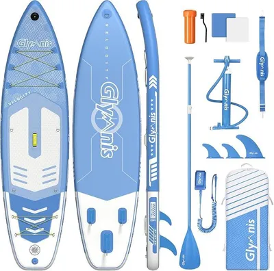 Imagen del producto de Tabla de paddle surf inflable, dimensiones: 320 x 81 x 15 cm