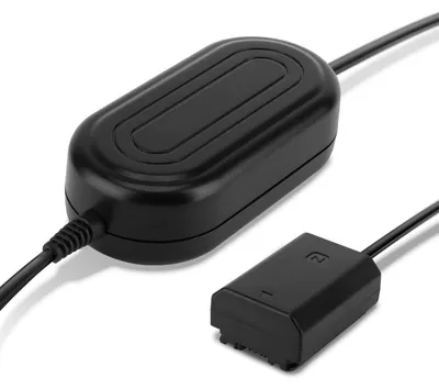 Produktbild von subtel Netzteil AC-FZ100 kompatibel mit Sony Alpha 7 IV, 7C, 7S II, 7R III, Alpha 9, Alpha 6600 Kamera, Camcorder ca. 3m + Akku Dummy DC Kuppler Netzadapter Stromkabel Gleichstromkuppler Koppler Kupplung