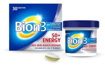Obrázok produktu pre Bion3 50+ Energy Tableten 30 St