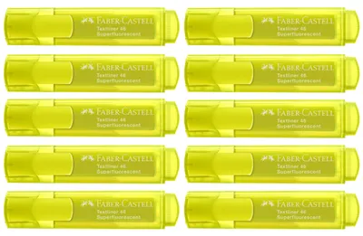 Produktbild von Faber-Castell - Textmarker Gelb, 10 Stück