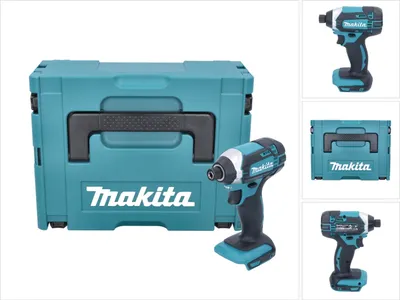 Zdjęcie produktu dla Akumulatorowy klucz udarowy Makita DTD 152 ZJ 18V Li-Ion w zestawie Makpac - bez akumulatora, bez ładowarki