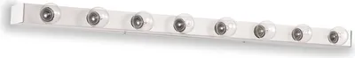 Produktbild von Prive' Moderne Metall Wandleuchte Weiß 8 Lichter E14