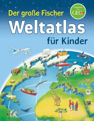 Produktbild von Der große Fischer Weltatlas für Kinder