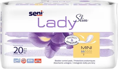Image de Seni Lady Slim Mini - 1 paquet de 20 protections