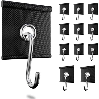 Produktbild von 12 Stück leiste Haken 5/6mm und 7/8mm, RV Markisenhaken für Kederschiene, Camping haken, Kederösen für Wohnmobil, Wohnwagen, Camping Zelt