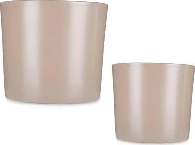 Produktbild von Blumentöpfe MINIMAL, Ø 22 cm und Ø 27 cm, 2er-Set