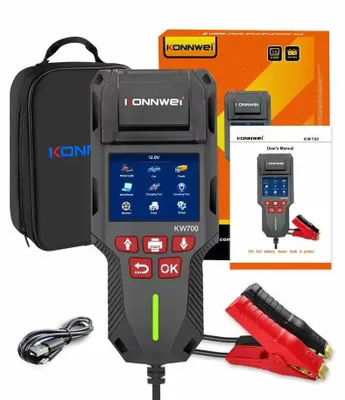 Productafbeelding van Batterijtester 6V/12V/24V Konnwei Met Display