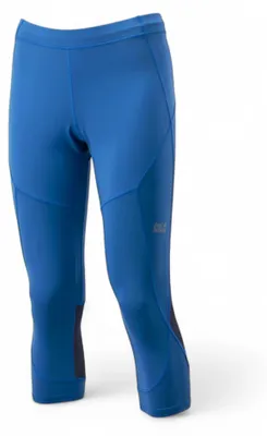 Produktbild von Jack Wolfskin Capri Sporthose Damen Leggings Blau Größe 38