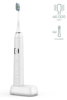 Produktbild von AENO Schallzahnbürste DB3  3 Reinigunsmodi/4 Aufsteckb. weiß retail