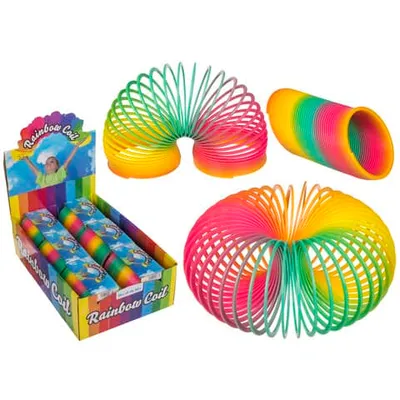 Immagine prodotto di Scala a spirale arcobaleno di circa 10 cm