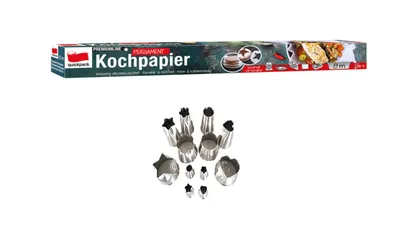 Produktbild von Runder Edelstahl Ausstecher, hitzebeständig, antihaft, mikrowellengeeignet, zum Backen