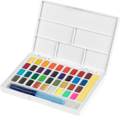 Productafbeelding van Faber-Castell 169736, Faber-Castell aquarelverf in doosjes, etui met 36 stuks