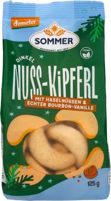 Produktbild von Dinkel - Nusskipferl 125g