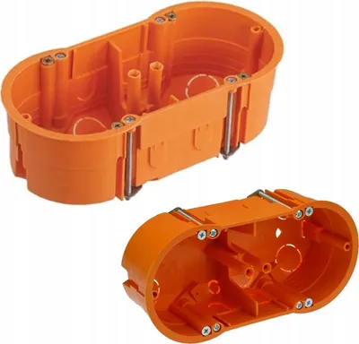 Produktbild von Fliesenkasten für Hohlwände, 2-fach, 2 x 60mm PAWBOL A.0010P
