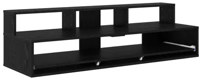 Produktbild von Studiotisch Schwarze Eiche 110 x 42,5 x 36 cm Holzwerkstoff