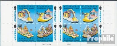 Produktbild von Briefmarken GB - Jersey 1993 Mi MH5 (kompl.Ausg.) postfrisch Landesmotive