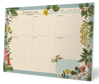Produktbild von Grupo Erik Wochenplaner Tischkalender Block Kalender
