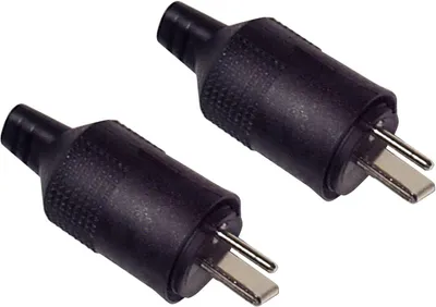 Produktbild von Schwaiger LSS8022 533, 2-pin, Schwarz, Sichtverpackung