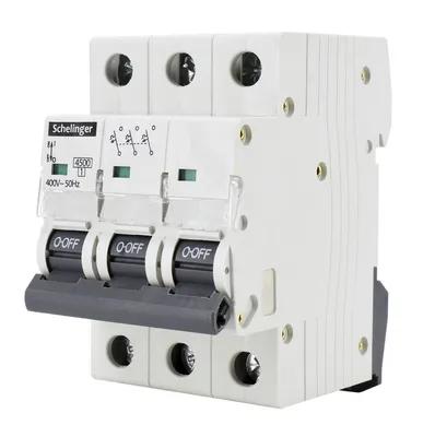 Produktbild von Überstromschutzschalter 4.5Ka 3P C 20A Schelinger